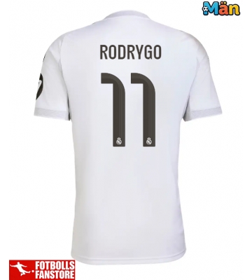 Real Madrid Rodrygo Goes #11 Hemmatröja 2025-26 Kortärmad
